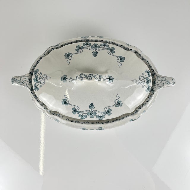 Antique Vegetable Dish from Villeroy & Boch, 1890s For Sale - Image 11 of 18