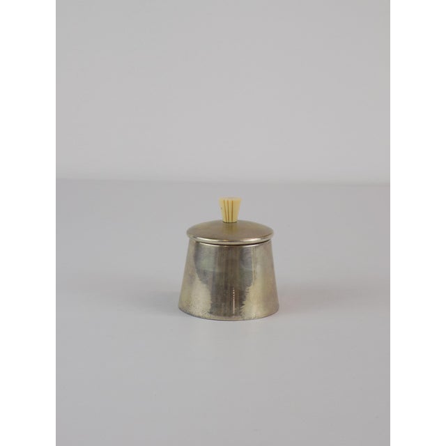 Vintage Italian Silver Set by Calderoni, 1940, Set of 3 For Sale - Image 16 of 18