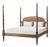 Colonial Turned-Post Four-Poster California King Bed For Sale