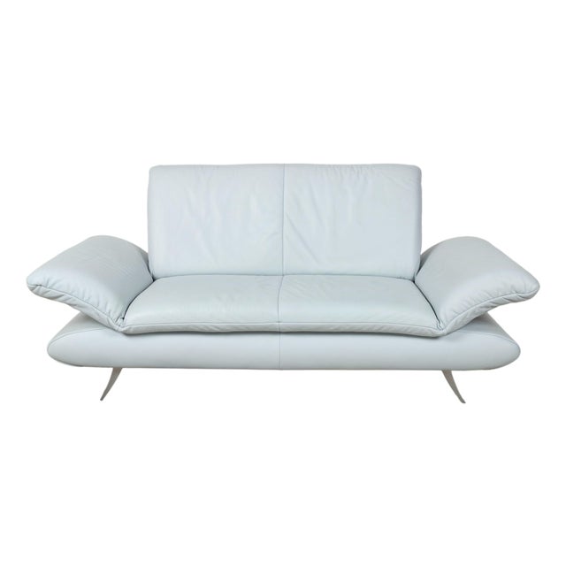 Two-Seater Sofa in Leather from Koinor Rossini For Sale