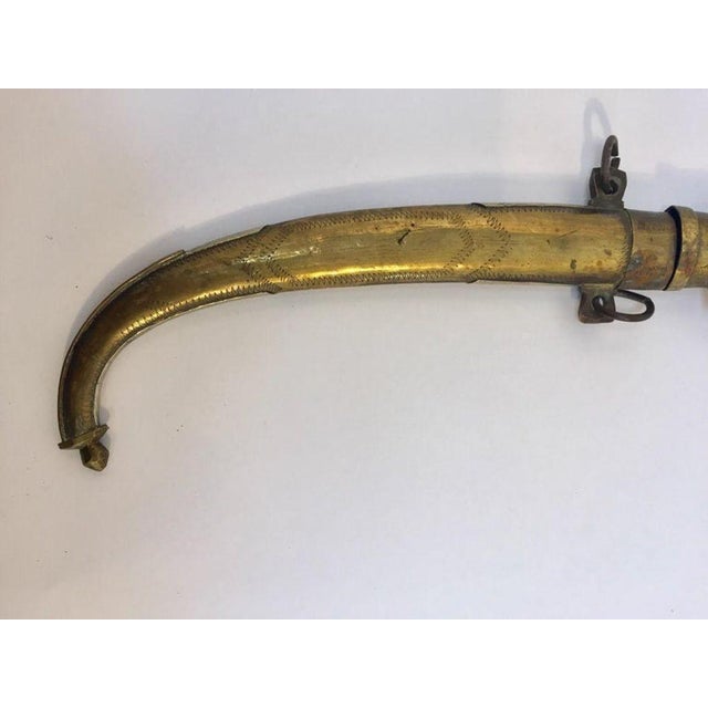 Moroccan Berber Khanjar Dagger With Sheath For Sale - Image 11 of 18