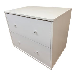 Room & Board File Cabinet, White For Sale