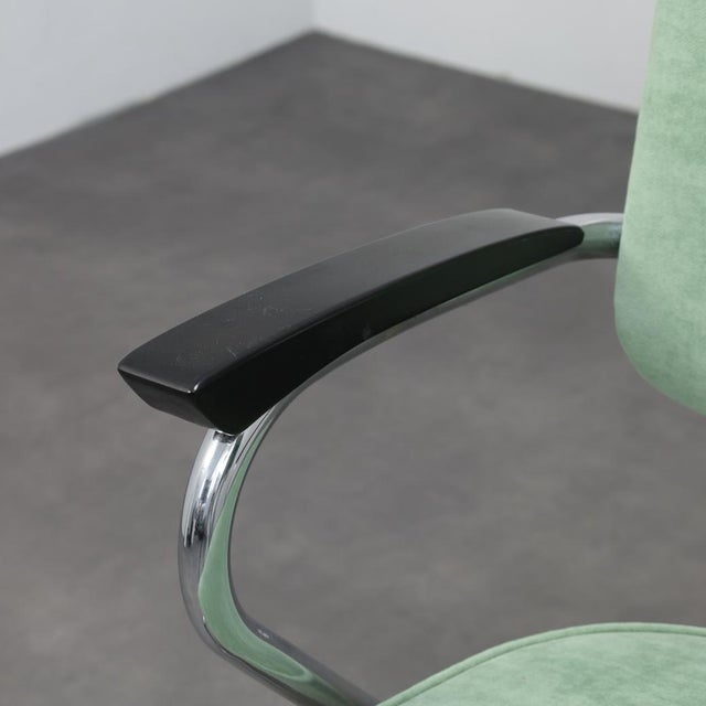 Tubular Steel Armchairs by Paul Schuitema for Fana Metaal, 1950s, Set of 2 For Sale - Image 9 of 10