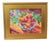 2020s Impressionist Bowl Fruit Peaches Painting Including the Antiqued Gold Wood Frame For Sale - Image 5 of 5