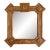 Large Bamboo and Rattan Mirror by Vivai Del Sud. Italy, 1970s For Sale