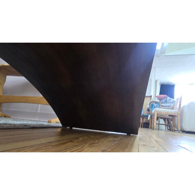 Wood Kravet Ray Coffee Table in Walnut For Sale - Image 7 of 7