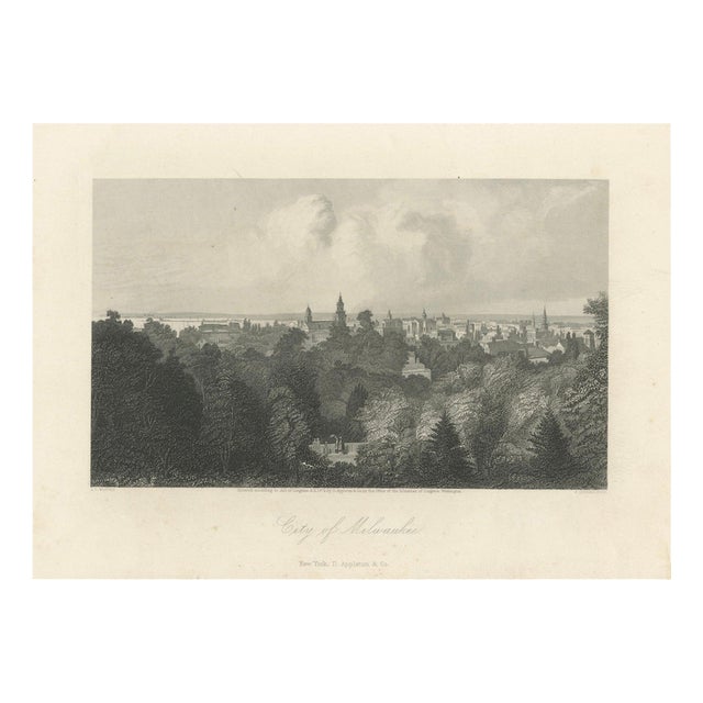 City of Milwaukee, 1800s, Paper For Sale
