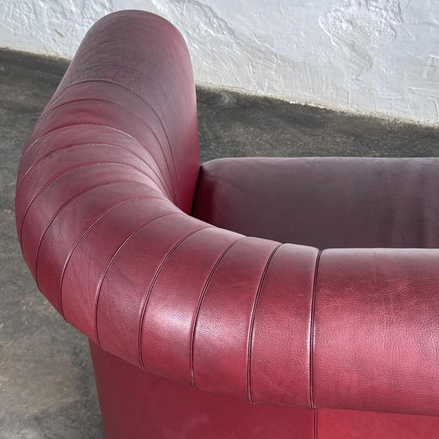 Animal Skin Leather Sofa from de Sede, Switzerland, 1990s For Sale - Image 7 of 16