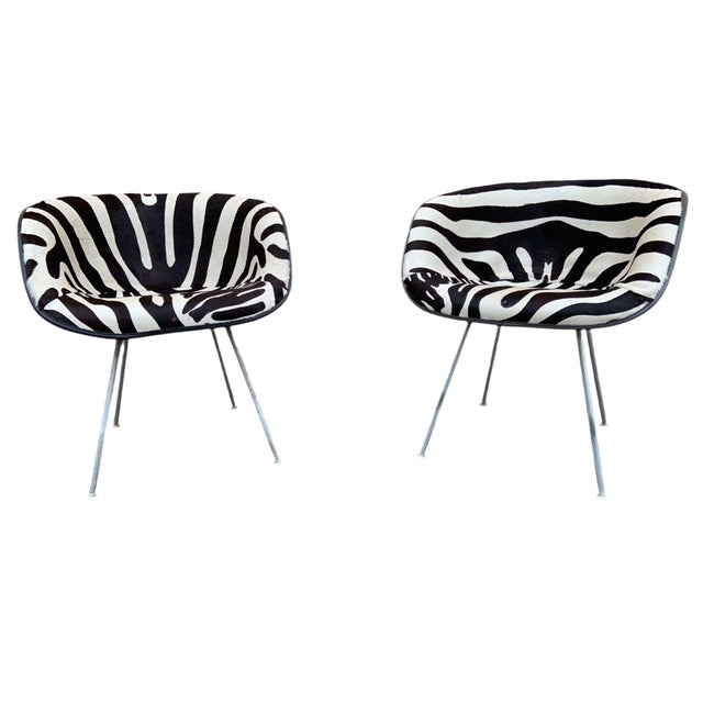 Mid-Century Modern MCM La Fonda Chairs by Herman Miller Newly Reupholstered - Pair For Sale - Image 3 of 9
