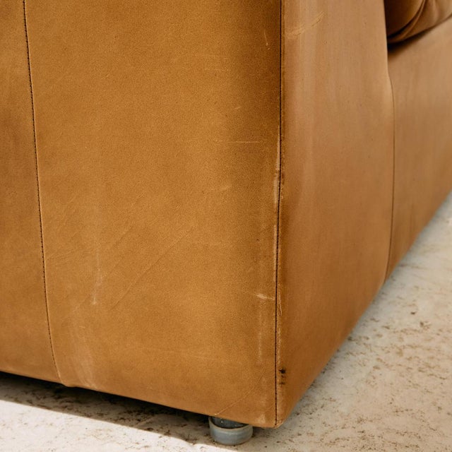 Modular Leather Sofa Set, 1970s, Set of 3 For Sale - Image 15 of 18