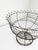 Early-20th C. French Rustic Wire Footed Basket For Sale - Image 4 of 6
