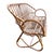 1970s Vintage Italian Rattan Loveseat or Settee in the Style of Franco Albini For Sale - Image 5 of 6