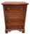Antique Georgian Style Mahogany Small Chest/ Nightstand For Sale