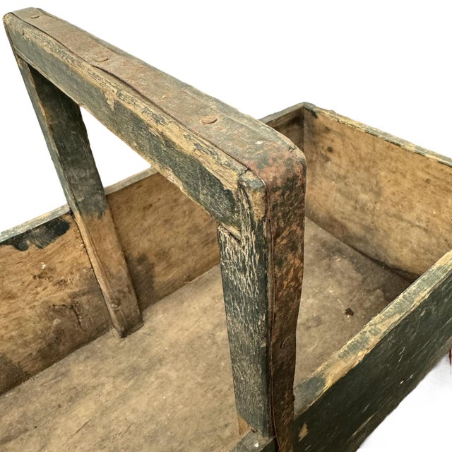 Pair of Early 20th Century French Garden Trugs For Sale - Image 9 of 12