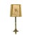 1930s Louis XV French Polychrome and Gilded Tripod Table Lamp, 1930s For Sale - Image 5 of 12