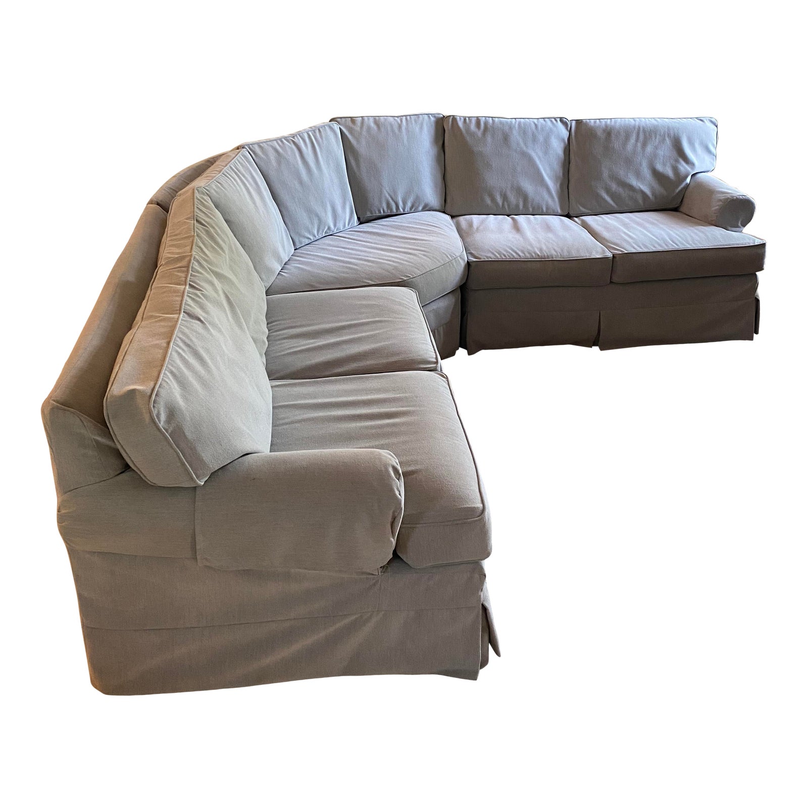 Ethan Allen Sectional Sofa Chairish