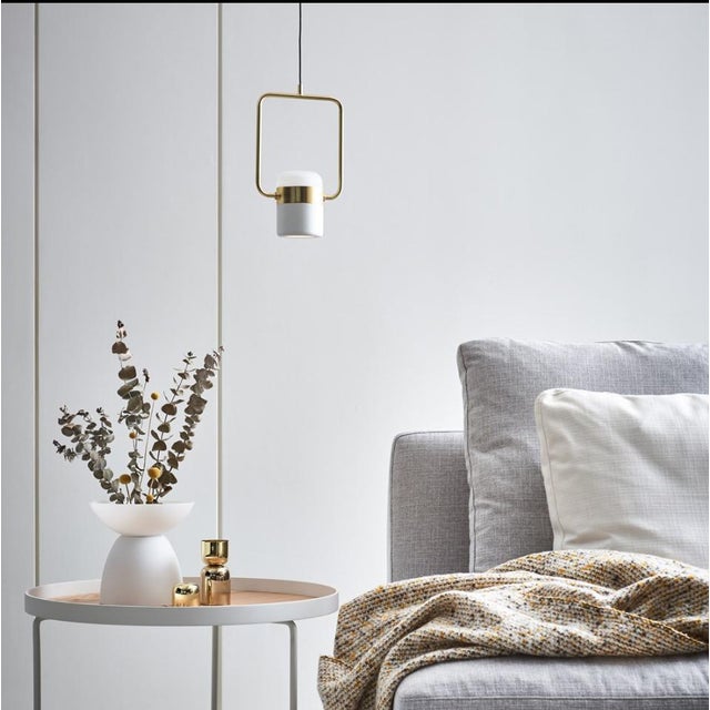 Ling P1 V LED Brass Pendant from Seed Design For Sale - Image 3 of 3