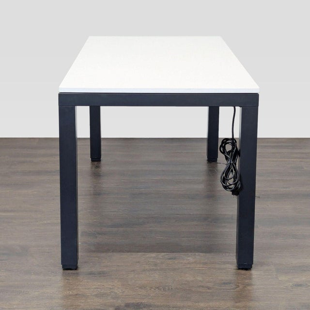 Room & Board Room and Board Parsons Electric Adjustable Height Desk – Simple Modern Design For Sale - Image 4 of 9