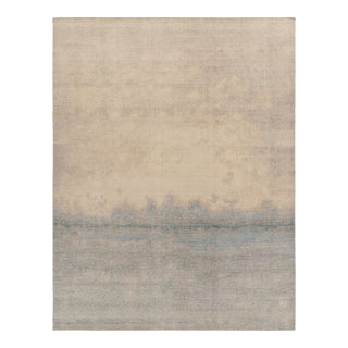 Rug & Kilim’s Ciel Rug in Cream and Blue, 5x7 For Sale