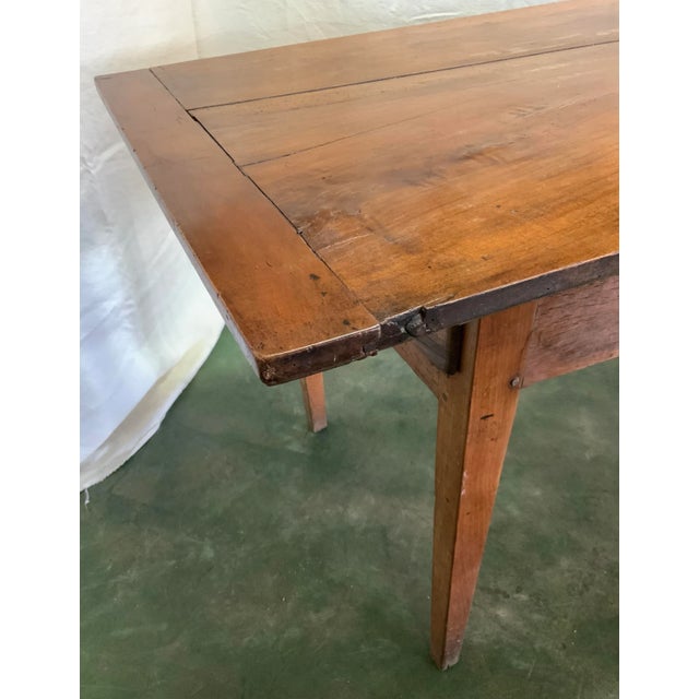 Wood Late 18th Century French Table For Sale - Image 7 of 13