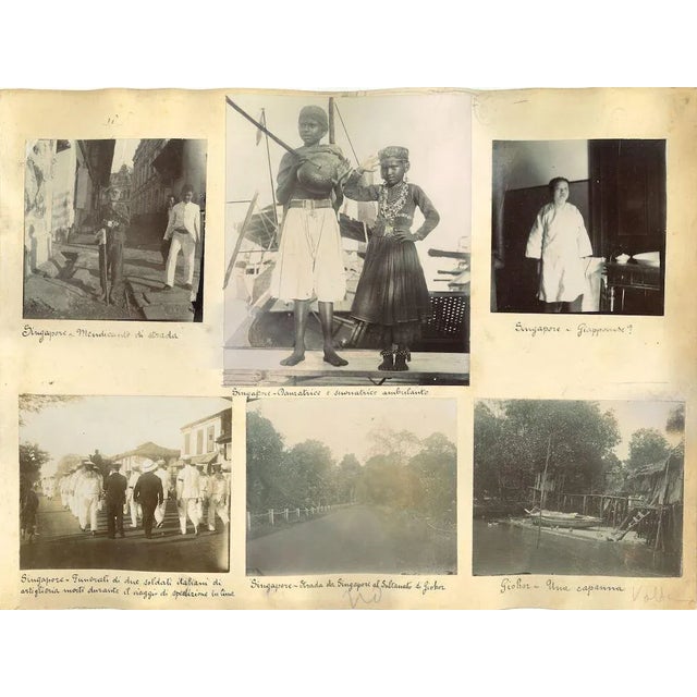 Unknown, Ancient Views of Johor and Singapore, Albumen Print, 1880s/1890s, Set of 12 For Sale - Image 3 of 3