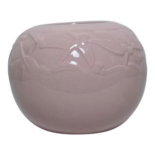 1926 Rookwood Pottery Cabinet Vase in Matte Blush Glaze, Shape 6545 For Sale