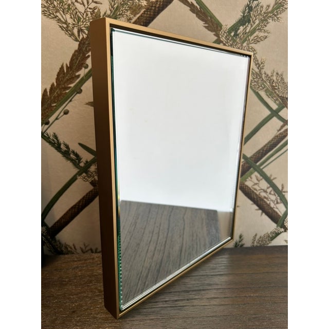 Wall Mirror that can lighten any space. Gold Frame with Floating Mirror Heavy Duty Frame with Hardware on the back for...
