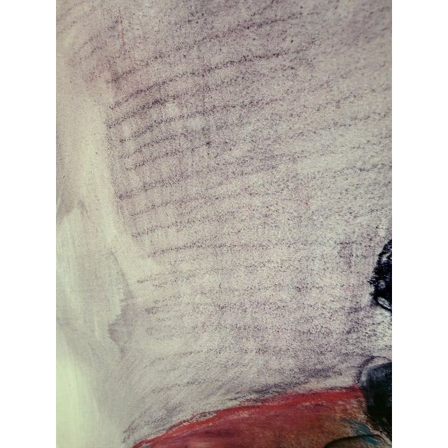 R C Gorman Native American Woman Sitting, Signed Circa 1977 For Sale - Image 9 of 12