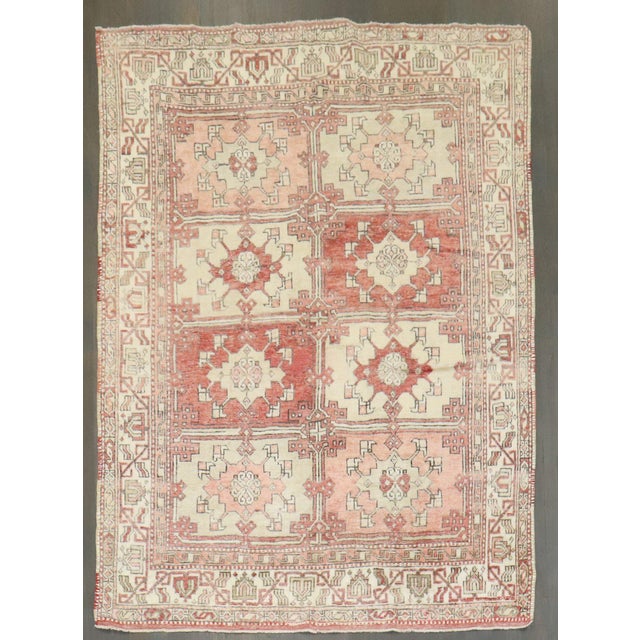 a mid-20th-century Turkish Anatolian Rug Details rug no. j4308 size 5' 11" x 7' 10" (180 x 239 cm)