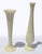 Lenox Set 2 Lenox Collectibles Tall Bud Vases Ivory Ceramic Fine China 24k Gold For Sale - Image 4 of 16