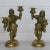 Pair Antique English Figural / Hunting Candlesticks For Sale - Image 13 of 13