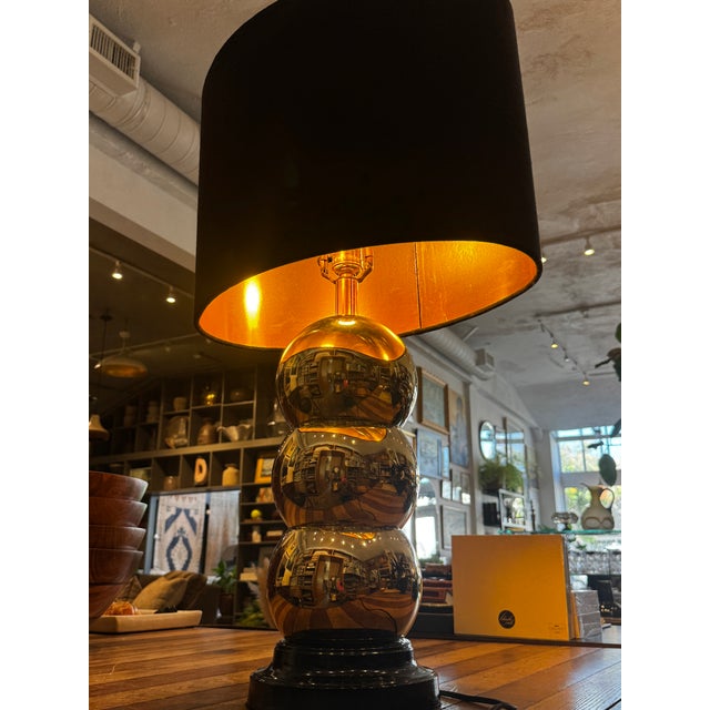 Metal Vintage Kovacs Mid-Century Modern Brass Table Lamps - Pair For Sale - Image 7 of 7