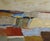 Paint Between Earth and Time, Abstract Landscape, Contemporary, Framed by Sophie Dumont For Sale - Image 7 of 9