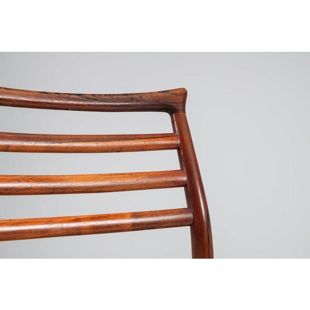 Dining Chairs in Rosewood by Erling Torvits for Sørø Stolefabrik, Denmark, 1960, Set of 6 For Sale - Image 10 of 15