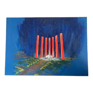 Architectural Drawing, the Great Flag , by Tony Trezza