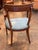 19th Century Set of Seven Klismos Chairs With Blue Leather Seats For Sale - Image 12 of 12