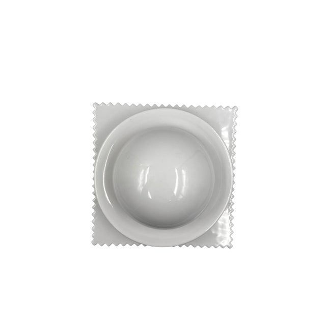 Sergio Asti, Postmodern White Ceramic Vase, Cedit Italy 1970s For Sale - Image 13 of 18