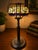 Vintage Mid-Century Modern Tyffany Style Bankers Desk Lamp For Sale - Image 4 of 8