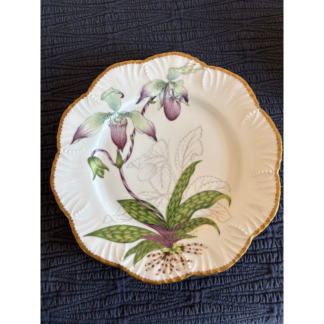 1960s 1960s Pair of Alberto Pinto Hand Painted Plates For Sale - Image 5 of 6