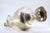 Rounded Silver Vase with Engraved Floral Rim Motifs For Sale - Image 5 of 9