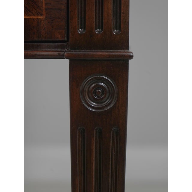 Theodore Alexander 5006-025 Walnut Lamp Table For Sale In Philadelphia - Image 6 of 18