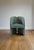 Contemporary Bently Green and Gold Armchair For Sale - Image 3 of 6