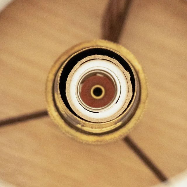 1950s Rope Lantern Lamp by Audoux-Minet For Sale - Image 9 of 10
