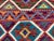 4' X 5'10" Afghan Chobi Khorjin Geometric Wool Kilim Rug For Sale - Image 12 of 17