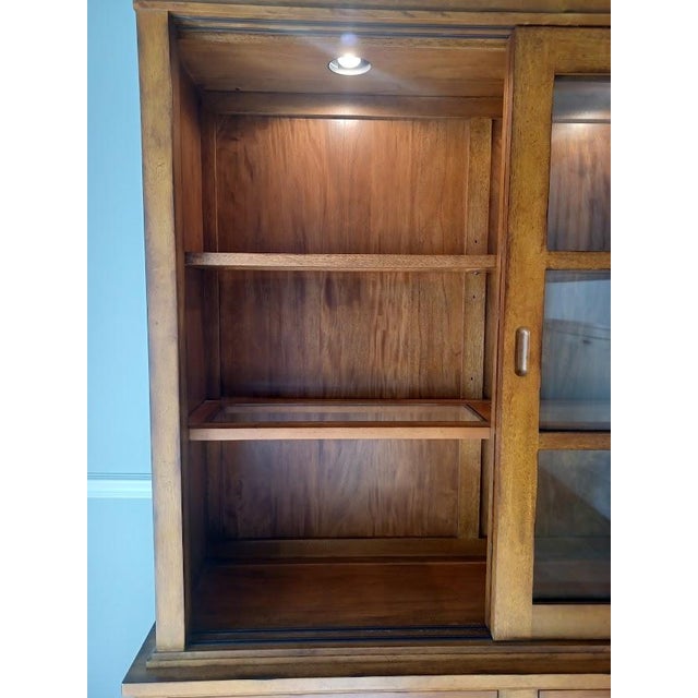 Ethan Allen Tango Collection China Hutch Chairish