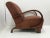 Wood Art Deco Armchair from Halabala, Czechoslovakia, 1930 For Sale - Image 7 of 15