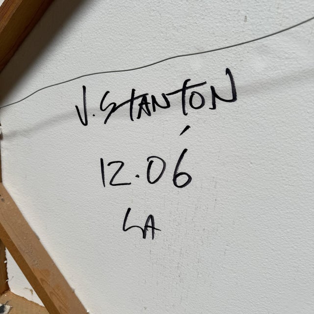 Vintage Original Signed Jackie Stanton "The Rolling Stones" Painting For Sale In Denver - Image 6 of 8