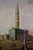 De Momi, Landscape View of Venice, 20th Century, Oil Painting on Canvas, Framed For Sale - Image 6 of 11