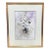 Signed Floral Watercolor For Sale