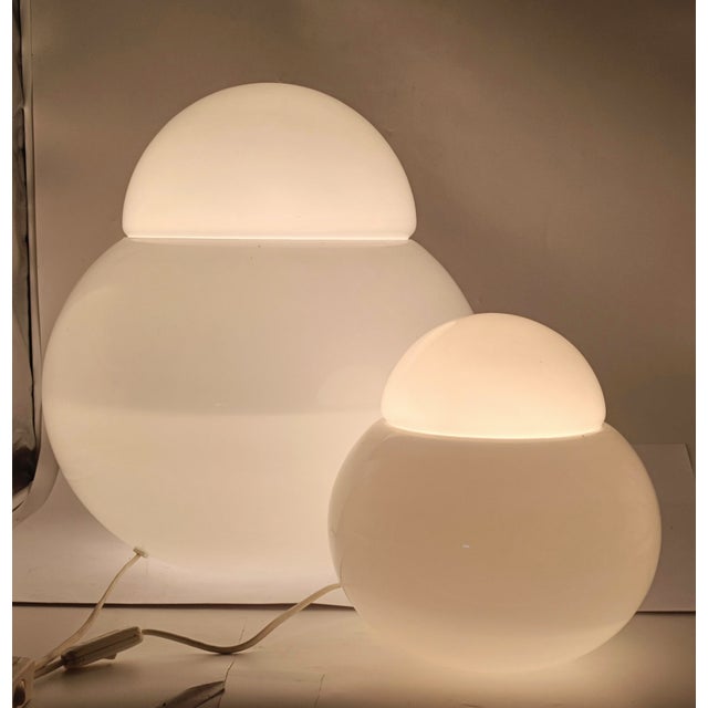 Large Art Daruma Table Lamp by Sergio Asti for Fontana, 1960s For Sale - Image 6 of 7